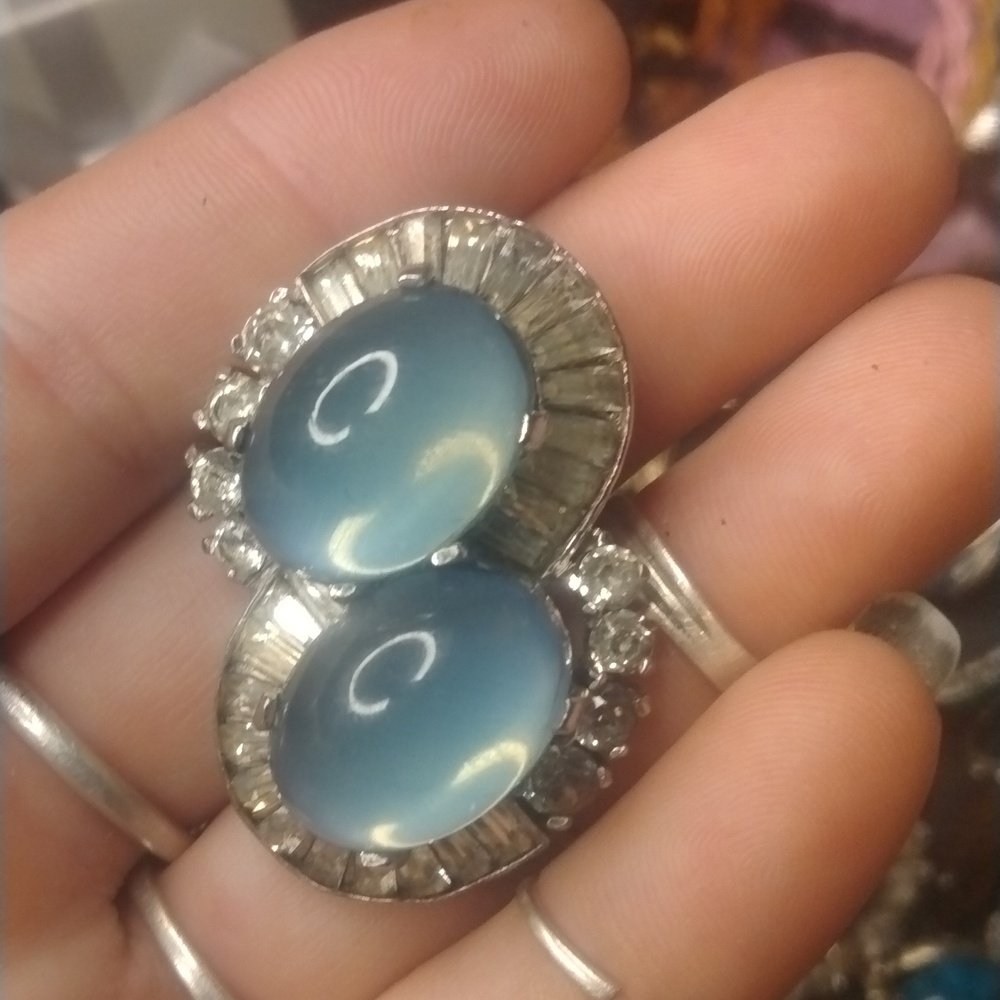 Vintage Blue brooch